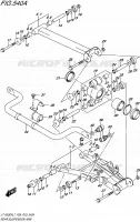 BRAS SUSPENSION ARRIERE pour Suzuki KINGQUAD 500 2017