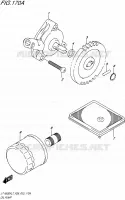 POMPE A HUILE pour Suzuki KINGQUAD 500 2017
