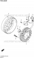 ALLUMAGE ROTOR   STATOR pour Suzuki KINGQUAD 500 2016