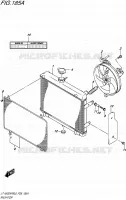 RADIATEUR pour Suzuki KINGQUAD 500 2016