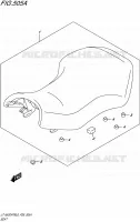SELLE pour Suzuki KINGQUAD 500 2016
