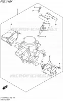 CORPS DE PAPILLON pour Suzuki KINGQUAD 500 2016