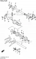 ENSEMBLE SELECTEUR DE VITESSES pour Suzuki KINGQUAD 500 2016