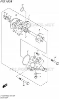 POMPE A EAU pour Suzuki KINGQUAD 500 2016