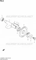 BALANCIER pour Suzuki KINGQUAD 500 1992