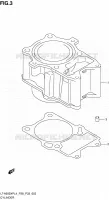 CYLINDRE pour Suzuki KINGQUAD 500 1992