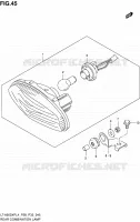 ENSEMBLE FEU ARRIERE (LT A500XPZL4 P33) pour Suzuki KINGQUAD 500 1992
