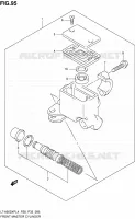 MAITRE CYLINDRE AVANT pour Suzuki KINGQUAD 500 1992