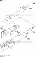 SILENCIEUX pour Suzuki KINGQUAD 500 1992