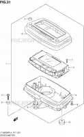 COMPTEUR pour Suzuki KINGQUAD 500 2014