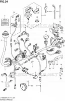 FAISCEAU ELECTRIQUE pour Suzuki KINGQUAD 500 2014