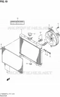 RADIATEUR pour Suzuki KINGQUAD 500 2014
