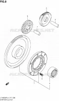 ROUE LIBRE DE DEMARREUR pour Suzuki KINGQUAD 500 2014