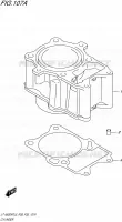 CYLINDRE pour Suzuki KINGQUAD 500 1992