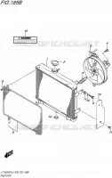 RADIATEUR (LT A500XPL5 P33) pour Suzuki KINGQUAD 500 1992