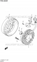 ALLUMAGE ROTOR   STATOR pour Suzuki KINGQUAD 500 2015