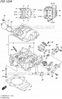 CULASSE pour Suzuki KINGQUAD 500 2015
