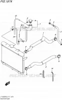 DURITE DE RADIATEUR pour Suzuki KINGQUAD 500 2015
