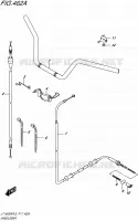 GUIDON pour Suzuki KINGQUAD 500 2015