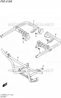 REPOSE PIED pour Suzuki KINGQUAD 500 2015