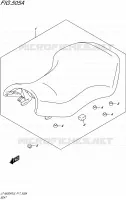 SELLE pour Suzuki KINGQUAD 500 2015