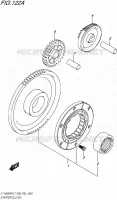 ROUE LIBRE DE DEMARREUR pour Suzuki KINGQUAD 500 2017