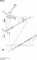FREIN ARRIERE pour Suzuki KINGQUAD 750 2010