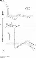 GUIDON pour Suzuki KINGQUAD 750 2010