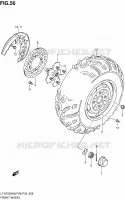 ROUE AVANT pour Suzuki KINGQUAD 750 2010