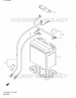 BATTERIE pour Suzuki KINGQUAD 750 2011