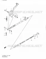 FREIN ARRIERE pour Suzuki KINGQUAD 750 2011