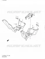GARDE BOUE pour Suzuki KINGQUAD 750 2011