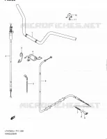 GUIDON pour Suzuki KINGQUAD 750 2011