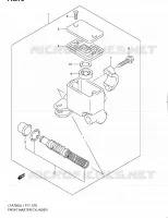 MAITRE CYLINDRE AVANT pour Suzuki KINGQUAD 750 2011