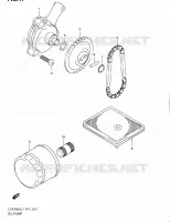 POMPE A HUILE pour Suzuki KINGQUAD 750 2011