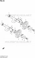 BALANCIER pour Suzuki KINGQUAD 750 2012