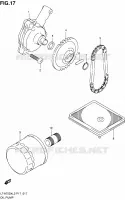 POMPE A HUILE pour Suzuki KINGQUAD 750 2012