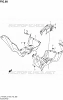 GARDE BOUE pour Suzuki KINGQUAD 750 2013