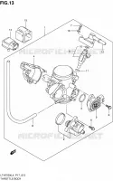 CORPS DE PAPILLON pour Suzuki KINGQUAD 750 2014