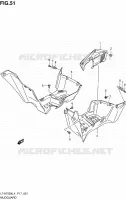 GARDE BOUE pour Suzuki KINGQUAD 750 2014