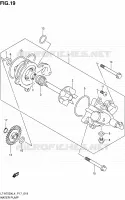 POMPE A EAU pour Suzuki KINGQUAD 750 2014