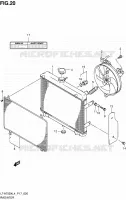 RADIATEUR pour Suzuki KINGQUAD 750 2014