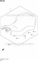 SELLE pour Suzuki KINGQUAD 750 2014