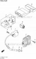 PARTIE ELECTRIQUE pour Suzuki KINGQUAD 750 2015