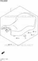 SELLE pour Suzuki KINGQUAD 750 2015