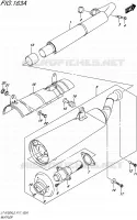 SILENCIEUX pour Suzuki KINGQUAD 750 2015