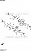 BALANCIER pour Suzuki KINGQUAD 750 2016