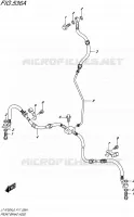 DURITE DE FREIN AVANT pour Suzuki KINGQUAD 750 2016