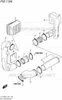 CONDUIT D'ADMISSION CARTER COURROIE pour Suzuki KINGQUAD 750 2017