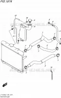 DURITE DE RADIATEUR pour Suzuki KINGQUAD 750 2017